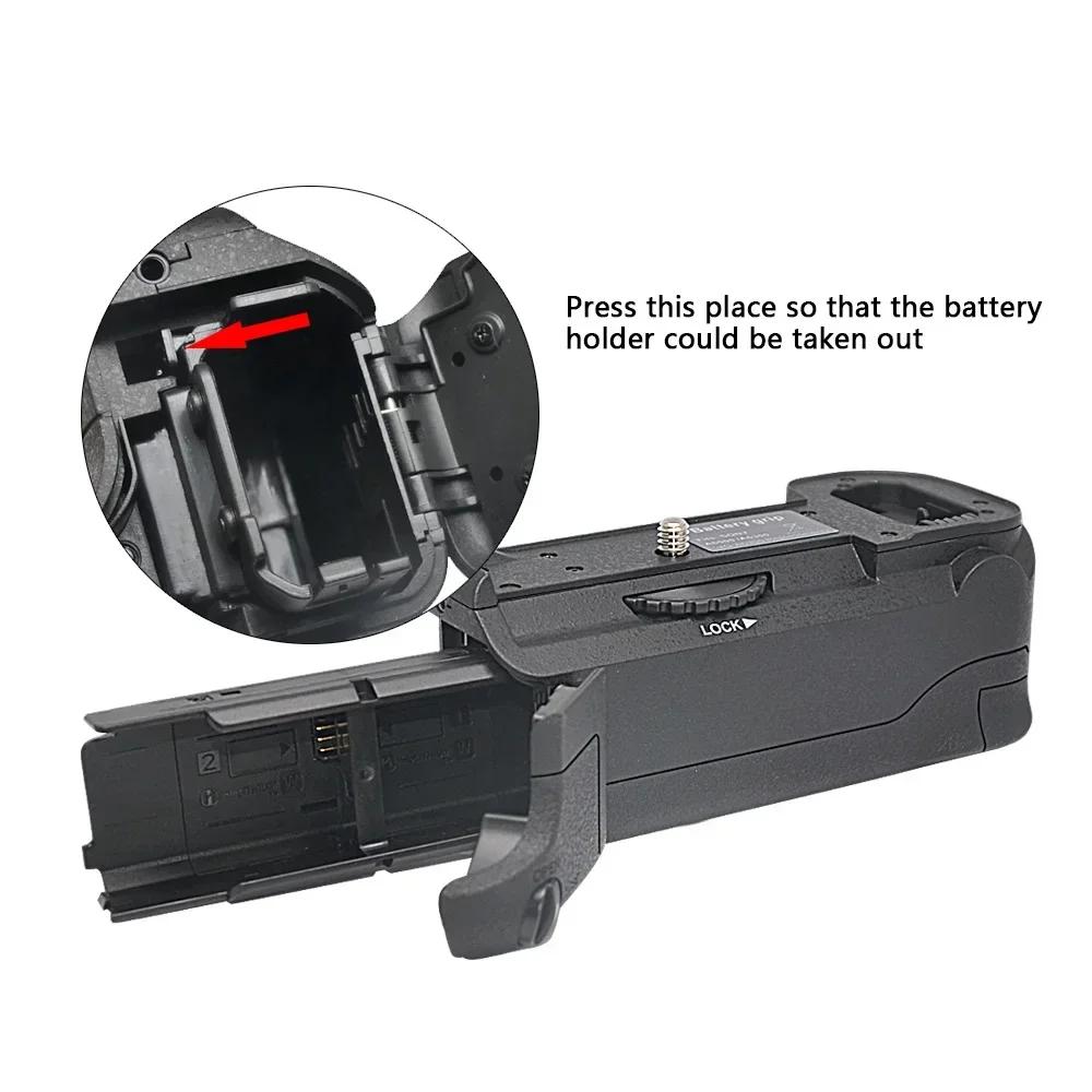 BG-A6000 Vertical Batterie Grip support pour Sony A6300 A6000 A6400 A6100 Caméra travailler avec NP-