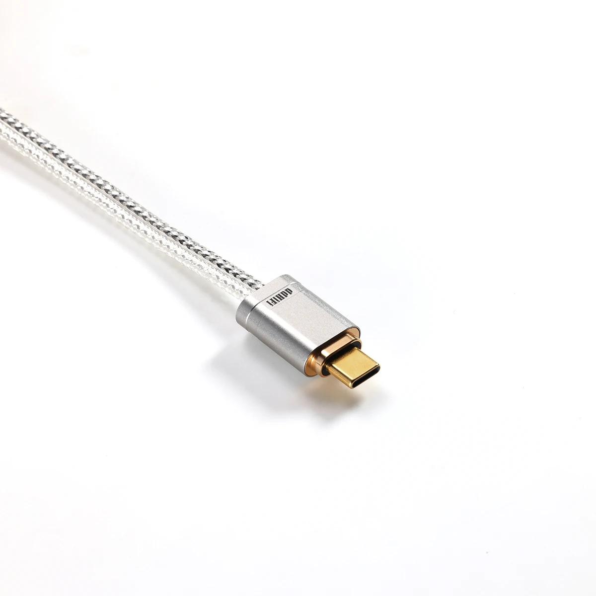 DD ddHiFi Tout nouveau câble de données TC09S TypeC vers TypeC OTG avec structure à double blindage
