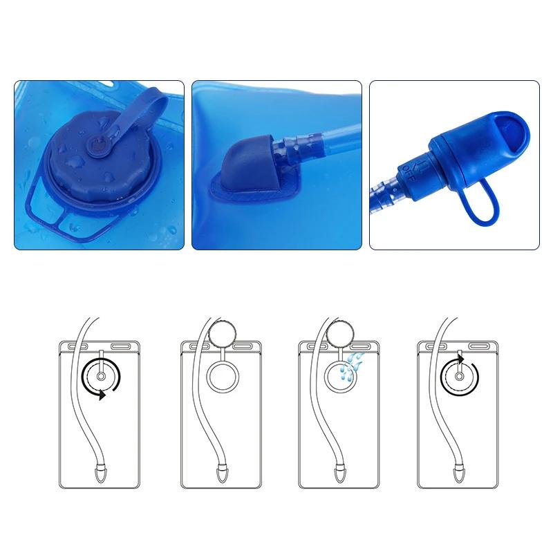 Sac à eau de 2 litres, sac à dos Portable pliable pour Sports spéciaux, alpinisme en plein air, Camp