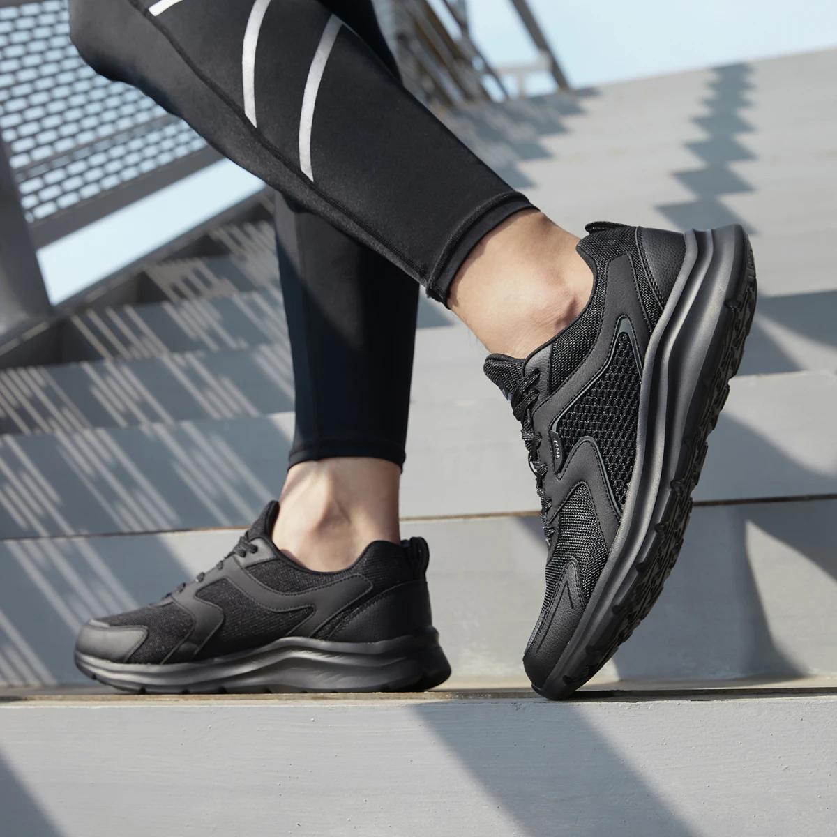Xtep chaussures de course pour hommes chaussures de sport hommes légers Absorption des chocs chaussu