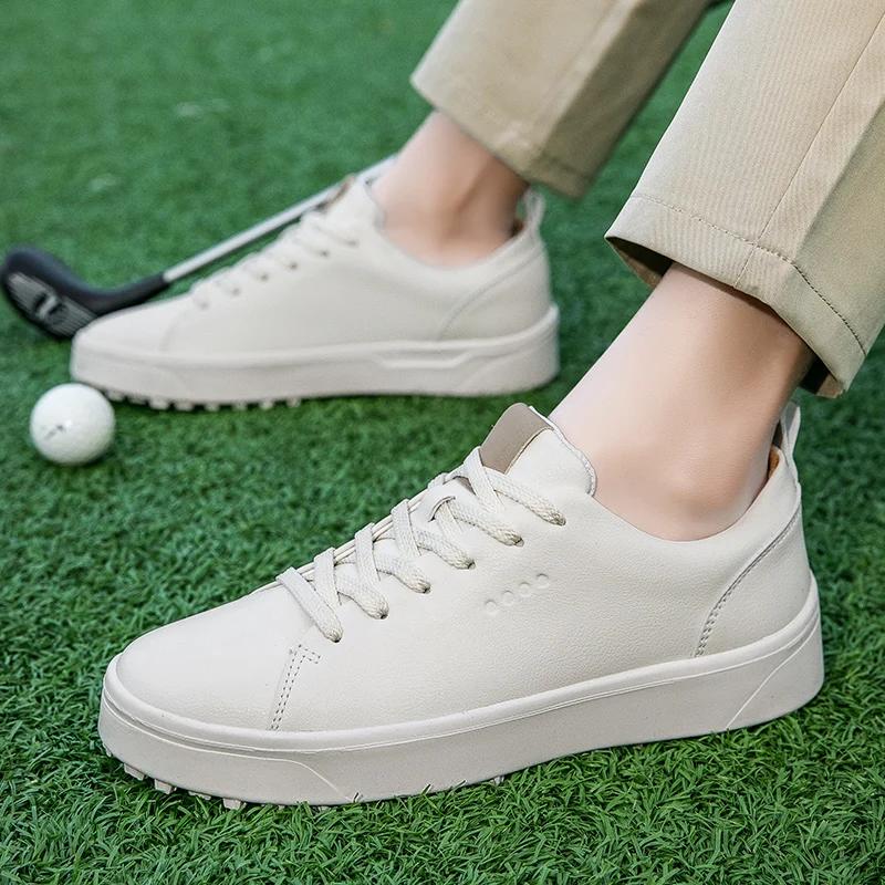 Baskets de golf sans crampons homme femme 2024 - Confortables pour entraînement et marche décontractée