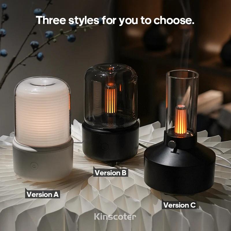 KINSCOTER Diffuseur de parfum d'huile essentielle, diffuseur d'arôme électrique USB, mini humidifica