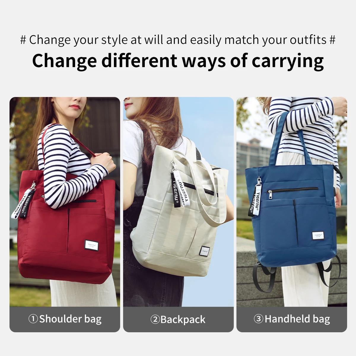 Tigernu sacs à dos pour femmes 14 15.6 pouces sac à dos pour ordinateur portable femme sac femmes sa