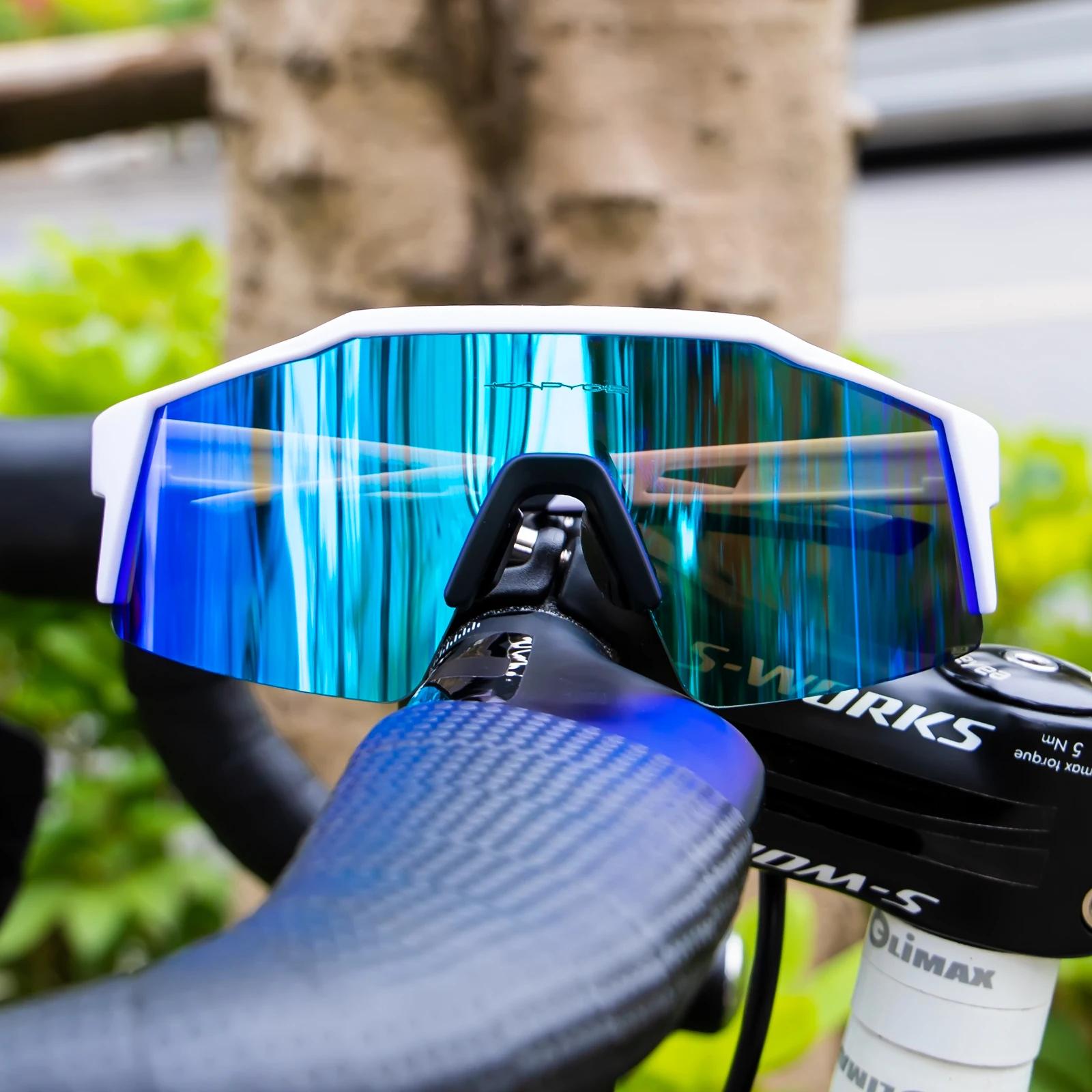 Kapvoe Lunettes de Soleil Polarisées pour Hommes et Femmes, Verres UV400 de Sport en Plein Air pour