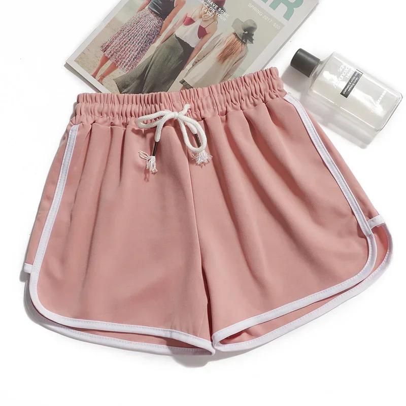 Short d'été pour filles, Streetwear, jogging, Fitness, sport, course à pied, respirant, grande taill