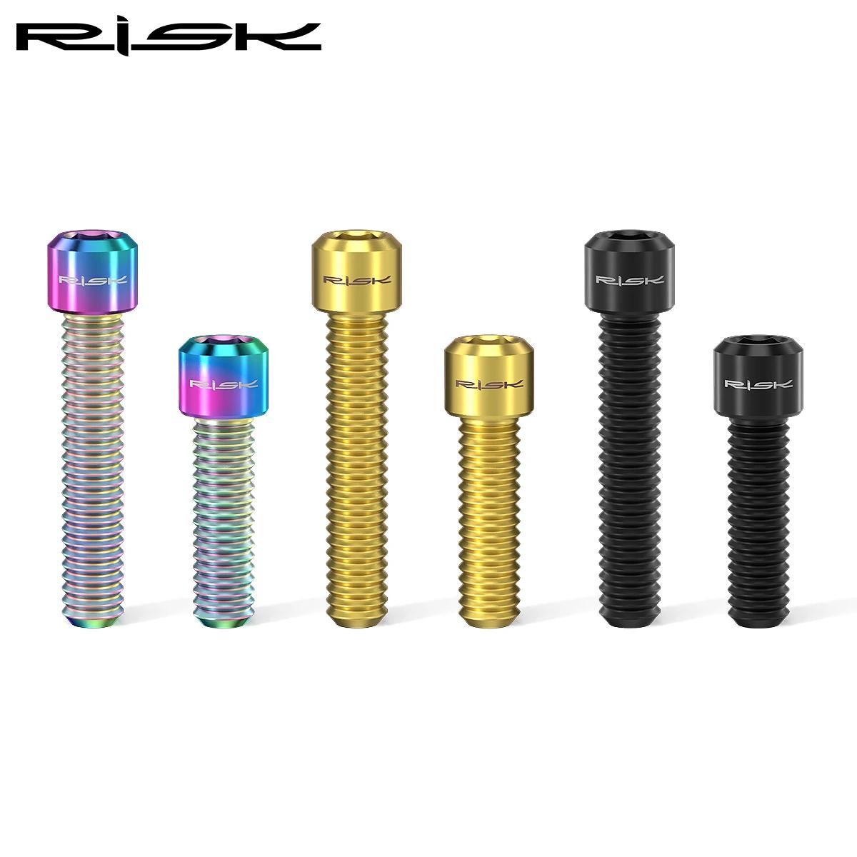 Risque M4 * 13.5/M4x20mm, boulons de dérailleur avant/arrière en alliage de titane pour vélo vtt XT