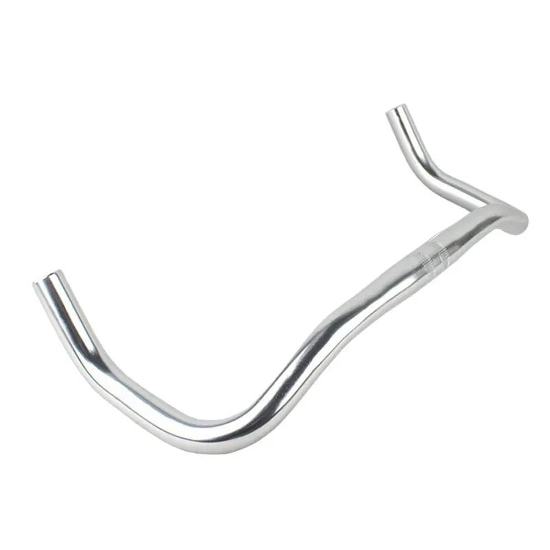 Repose-guidon de vélo en alliage d'aluminium, barre courbée, 22.2x25.4x420mm, piste de vélo à vitess