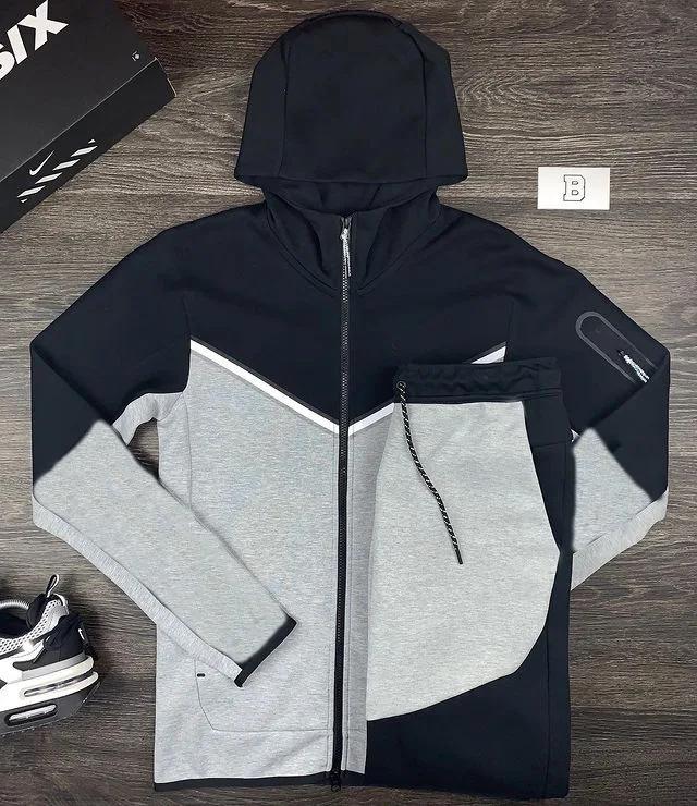 2025 nouvelle combinaison de jogging pour hommes, pull, sweat à capuche, veste, pantalon de survêtem