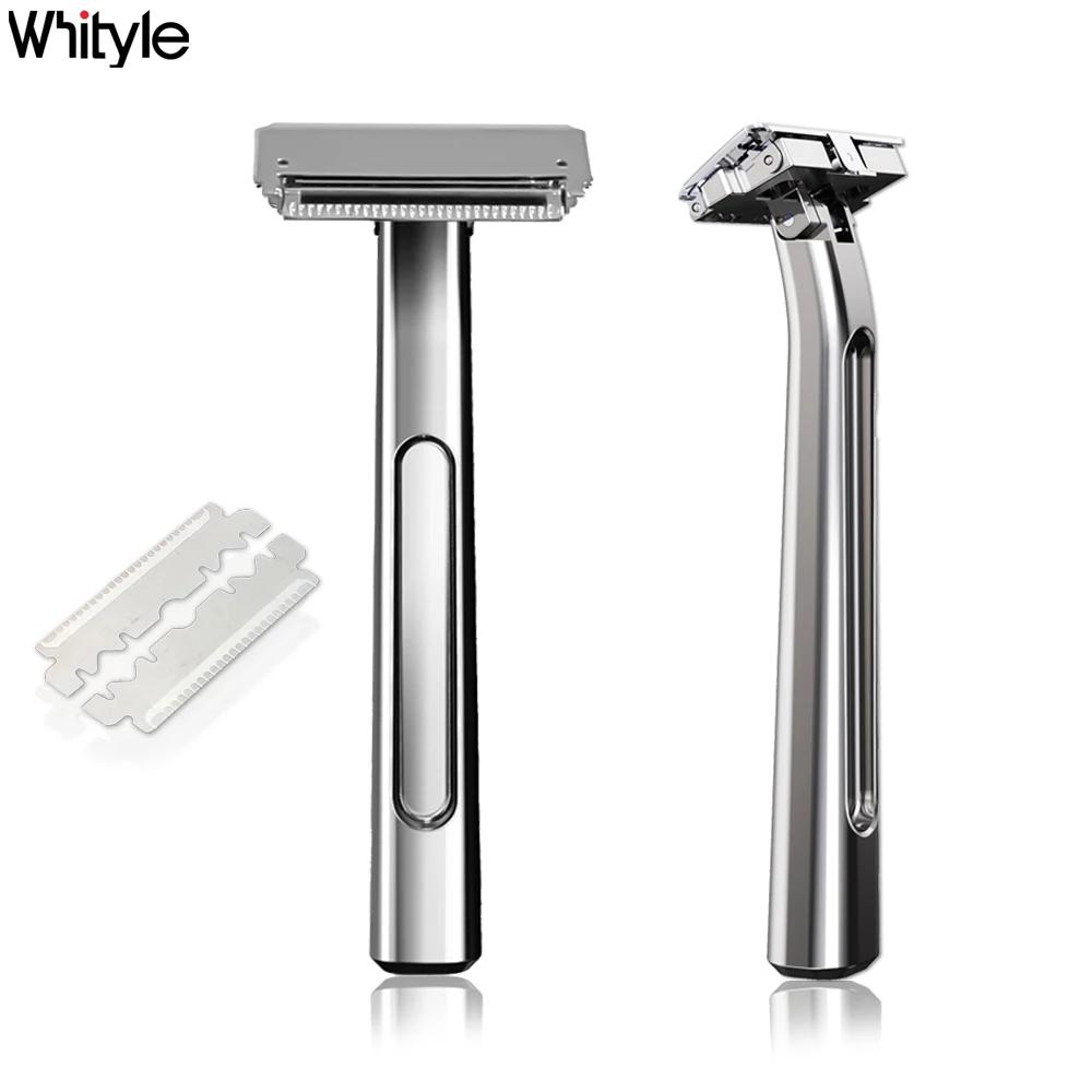 Whityle 20T Glide Pro 4D rasoir de sécurité Super Double tranchant demi-lame avec sac de rangement e