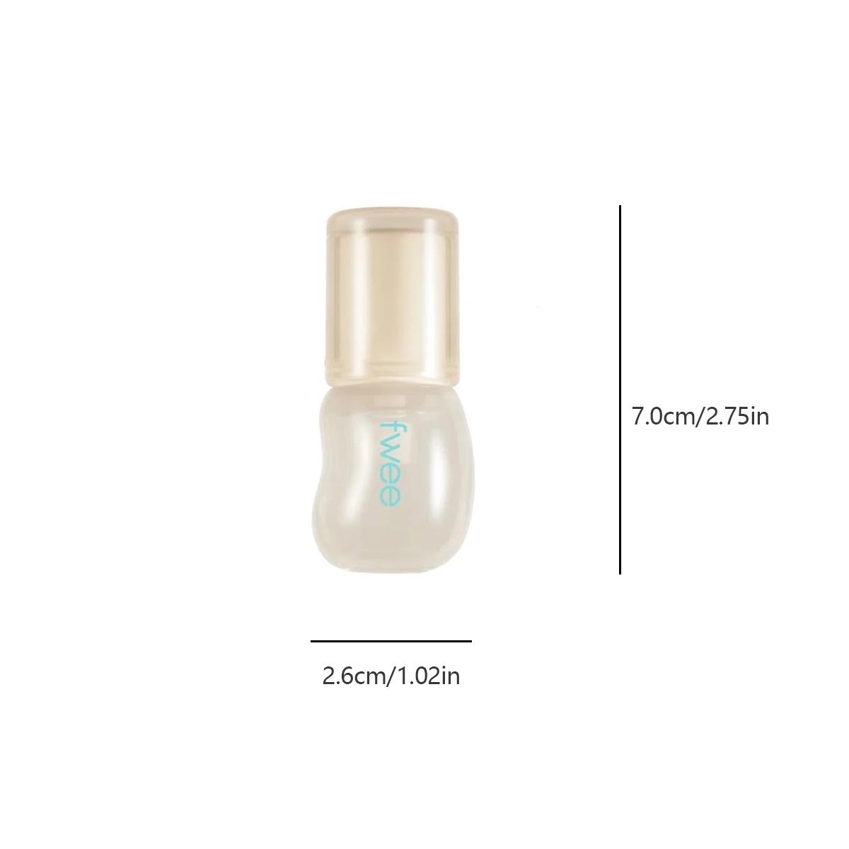 fwee Gloss 3D changeant de couleur, léger et longue tenue, maquillage de luxe, haute brillance, tran