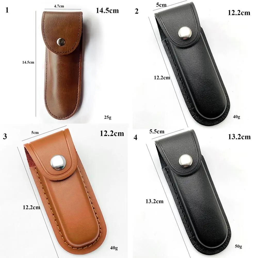 Sac de taille en poudre de cuir multi-outils, fourreau de lame de partenaire, étui de ceinture, clip