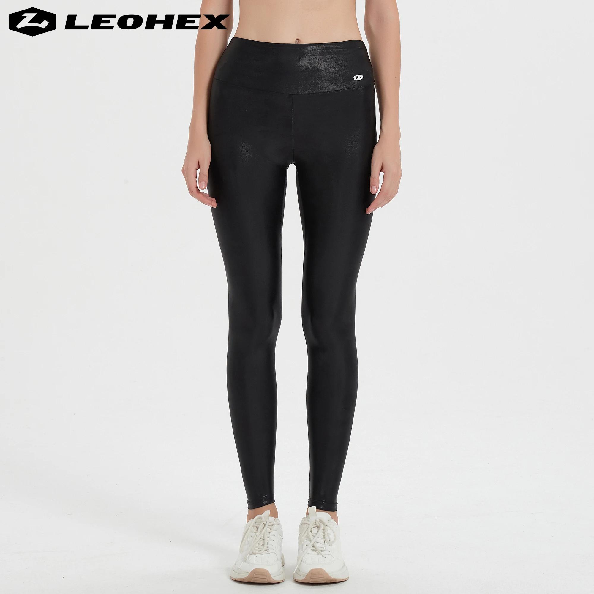 LEOHEX Yoga Leggings femmes Fitness Leggings pantalons de course respirant sport Leggings taille hau