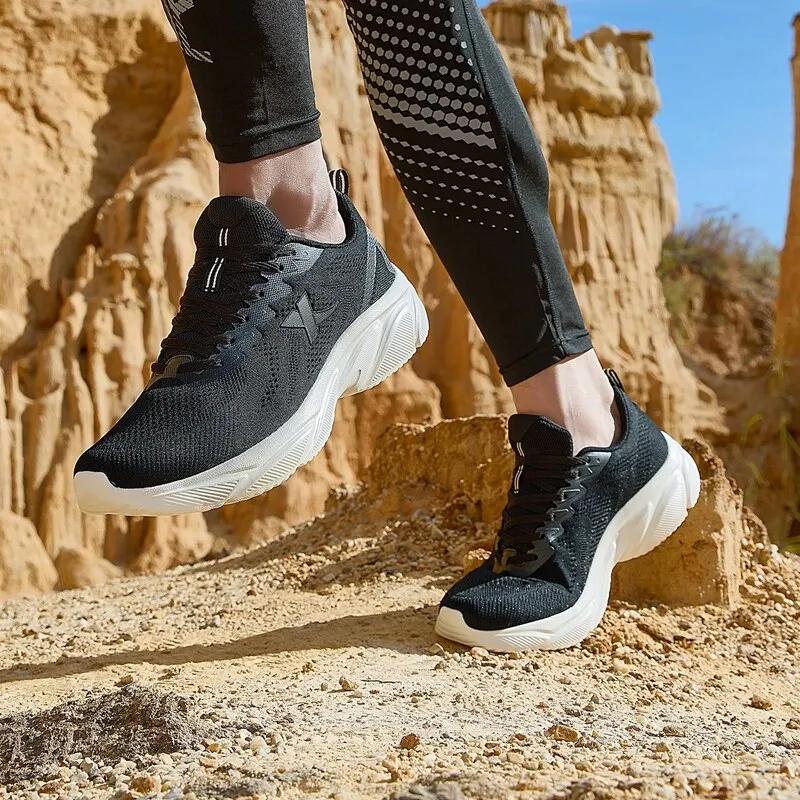 Xtep – chaussures de course respirantes et résistantes à l'usure pour hommes, baskets de sport légèr