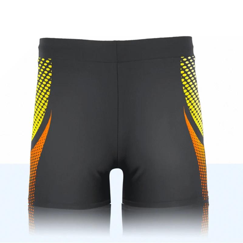 Short de bain homme imprimé géométrique - Maillot de bain été séchage rapide avec cordon - Taille européenne