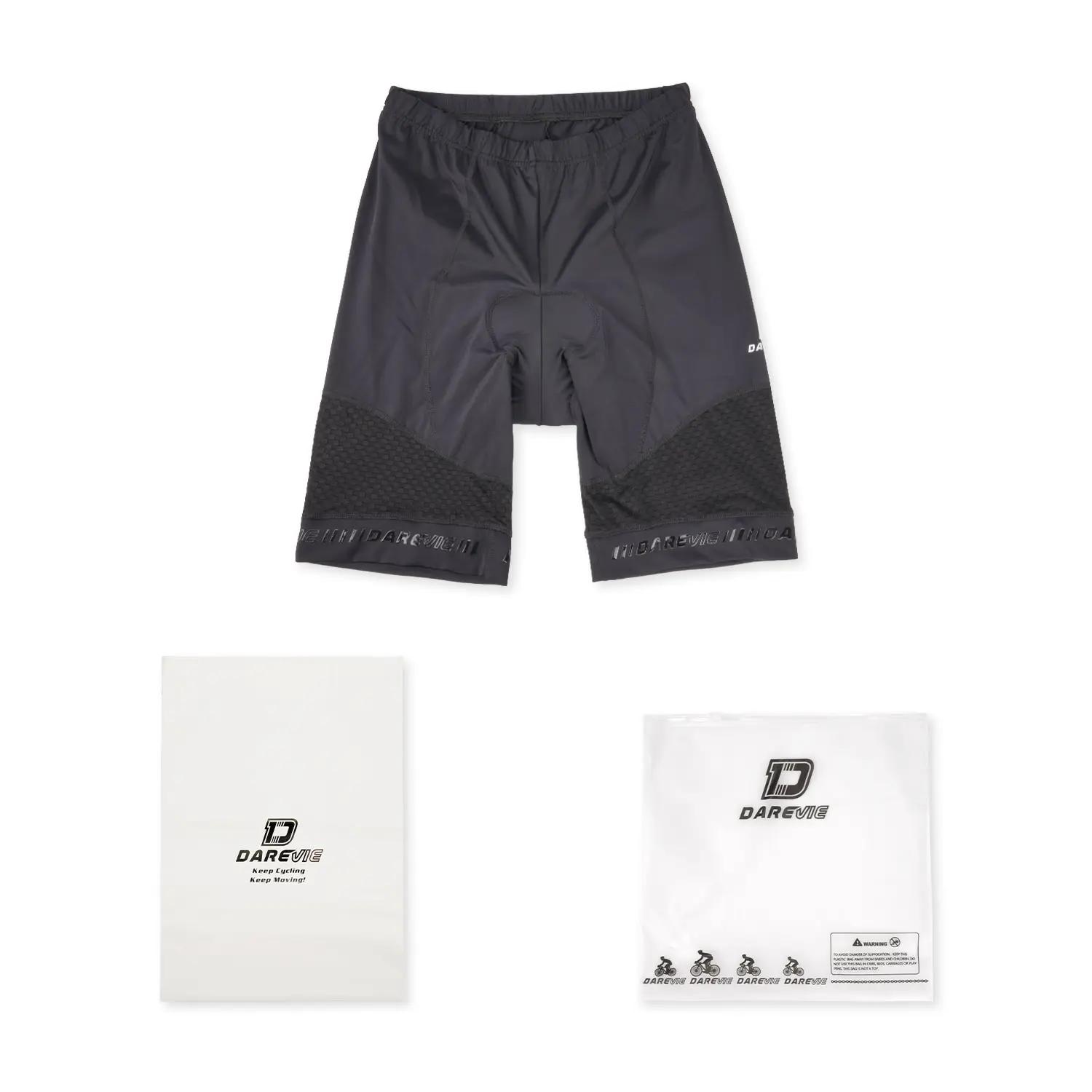 DAREVIE-Short de Cyclisme Respirant avec Coussretours en Gel 3D pour Homme et Femme, 6 Heures de Bal