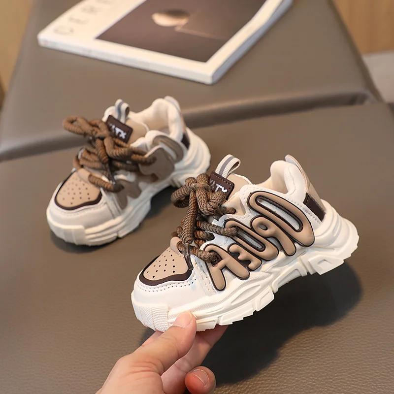 Chaussures de sport tendance 2026 pour enfants, garçons et filles, à semelle souple antidérapante, p