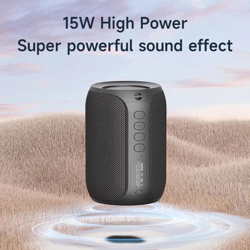 ZEALOT-S32PRO 15W Portable Bluetooth 5.2 haut-parleur extérieur étanche sans fil TWS Mini colonne bo