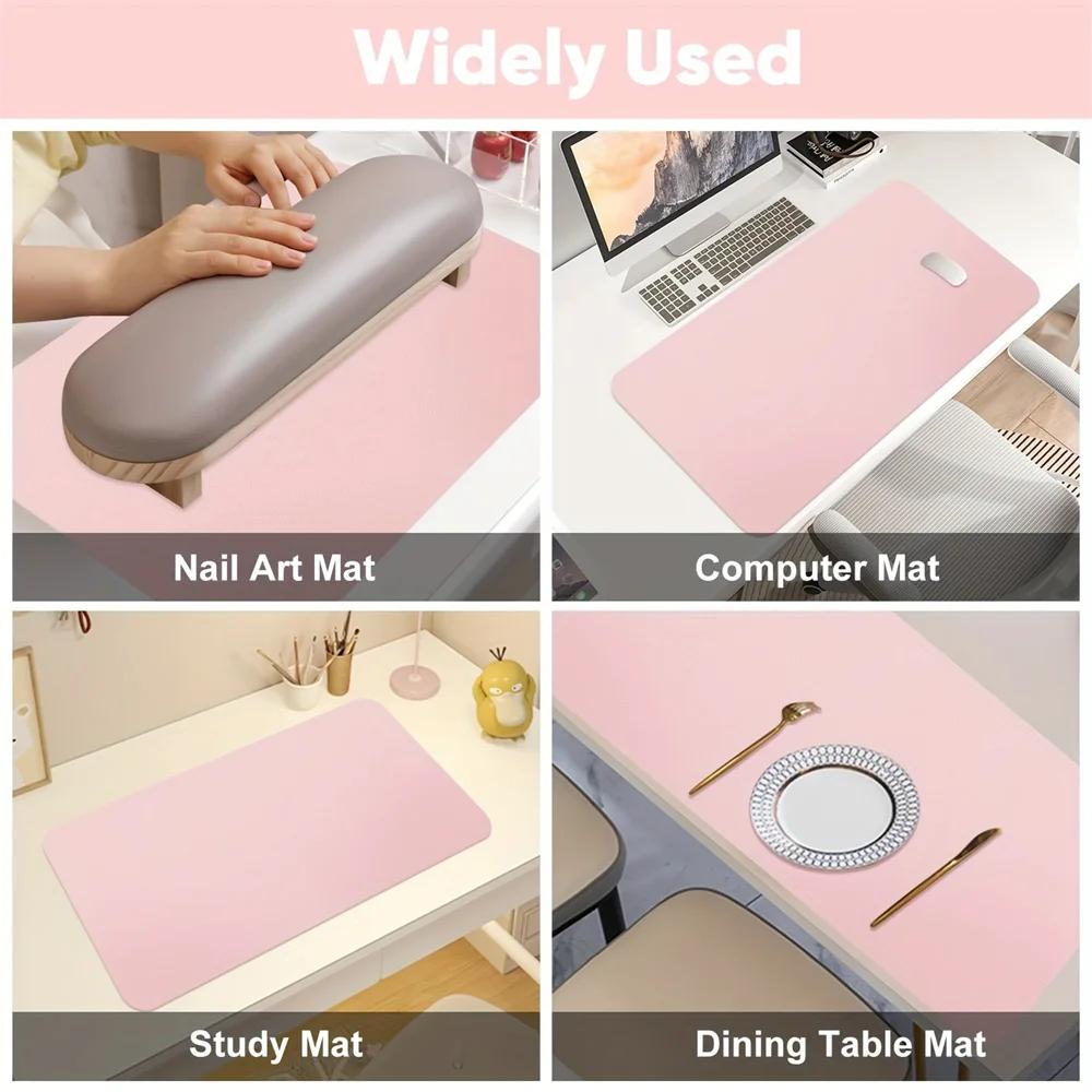 Tapis de Table pliable pour Nail Art, repose-main, coussin d'accoudoir, imperméable, résistant aux r