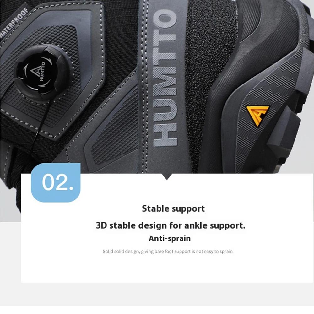 HUMTTO chaussures de randonnée d'escalade en plein air pour hommes 2025 hiver baskets montantes anti