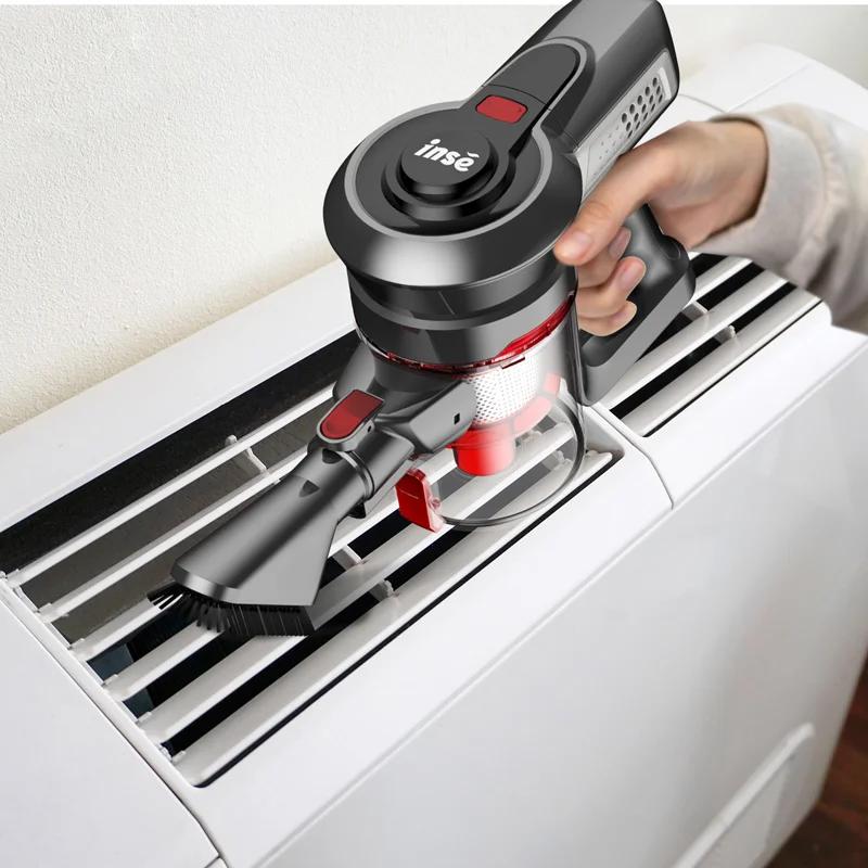 Aspirateur sans fil INSE N650-01, autonomie jusqu'à 45 services, déterminer l'aspirateur injuste