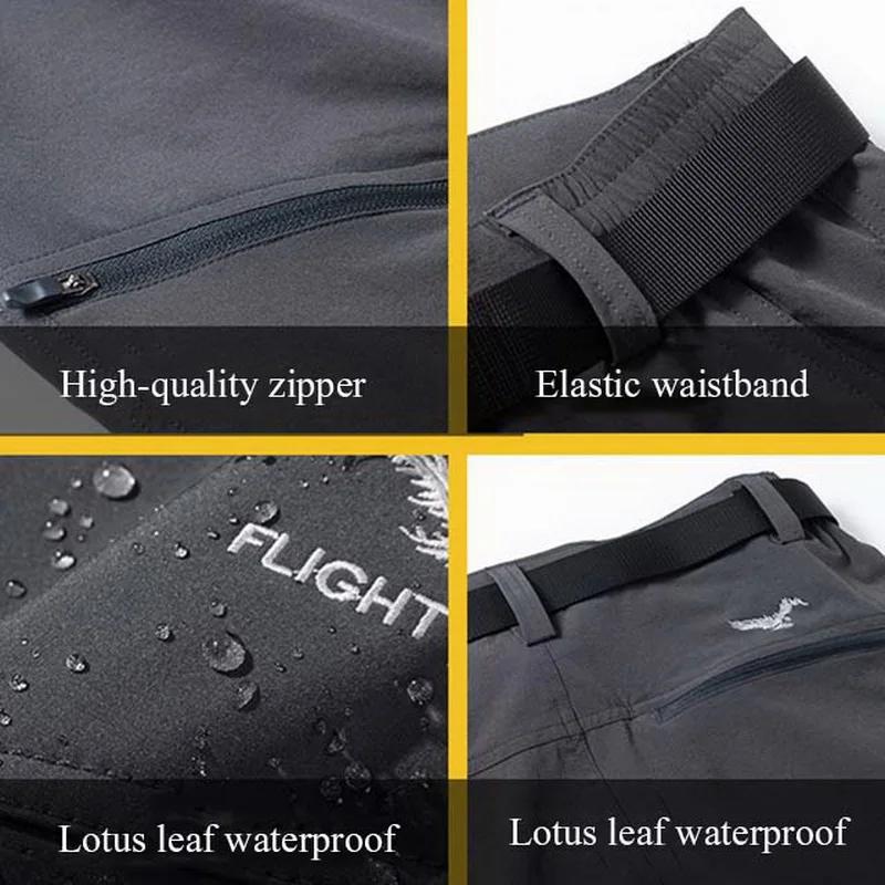 NUONEKO-Pantalon de randonnée respirant pour homme, fin, séchage rapide, extérieur, pêche, escalade,