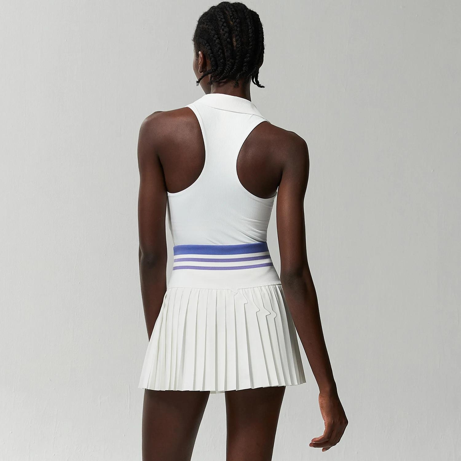 Ensemble 2 pièces femmes mini jupe taille haute - Soutien-gorge sport dos nu été golf