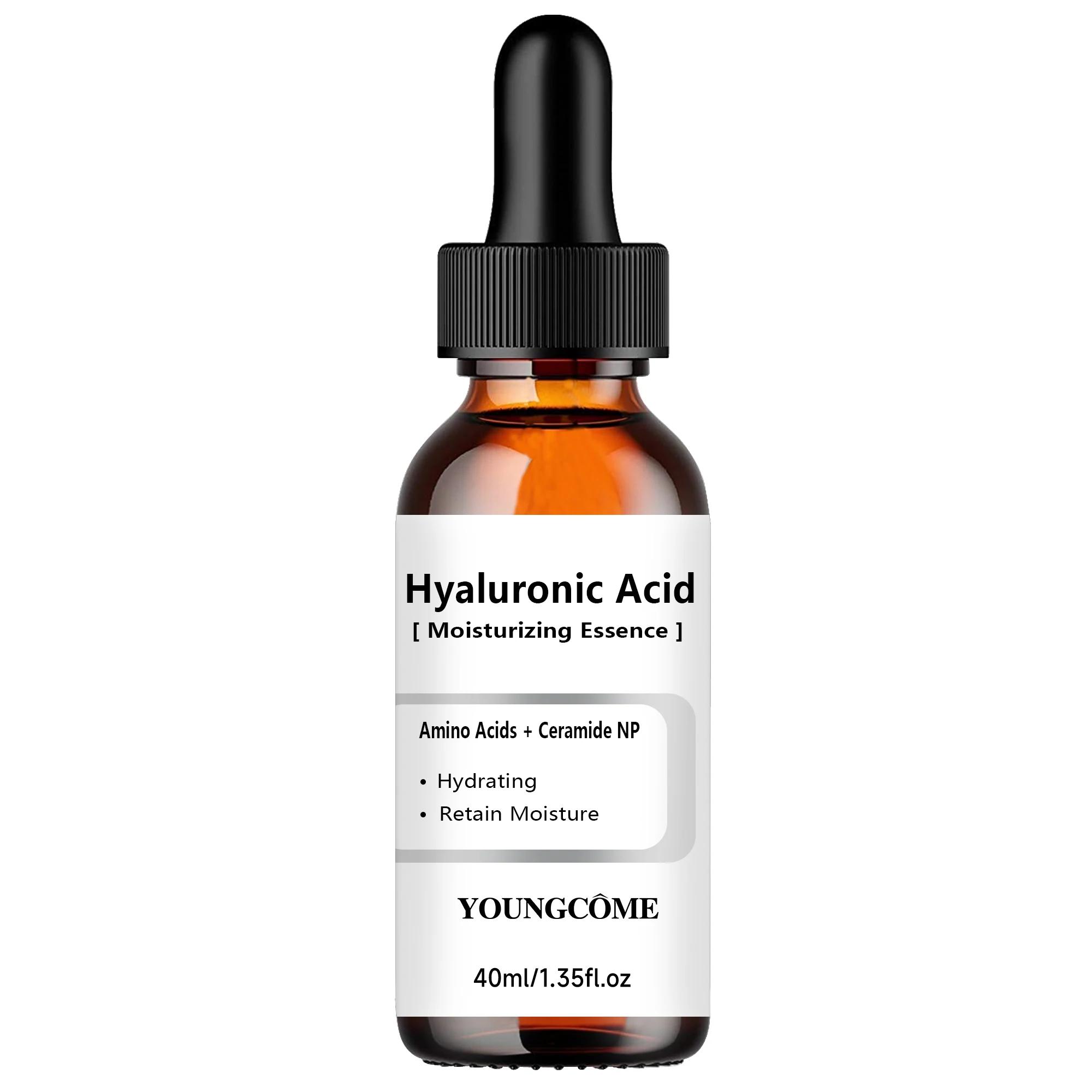 Sérum hydratant à l'acide hyaluronique - Formule boostante d'hydratation pour la réparation de la pe