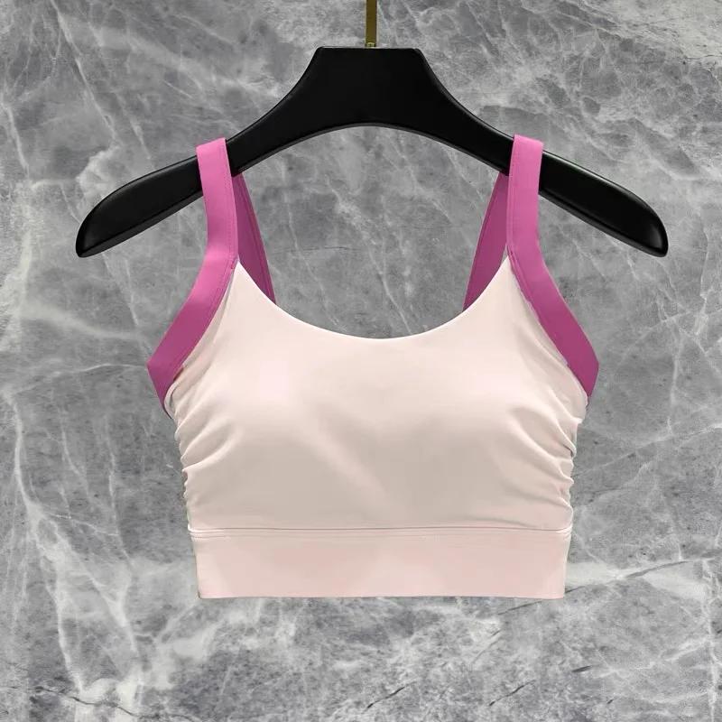 Combinaison de Yoga pour femmes, une tasse, haute intensité, entraînement, course à pied, soutien-go