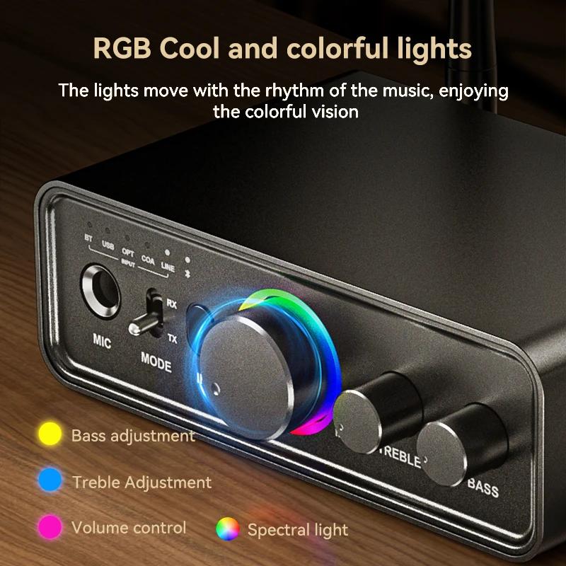 Coque en alliage d'aluminium de qualité aéronautique Adaptateur audio multifonction Bluetooth 5.3 Ém