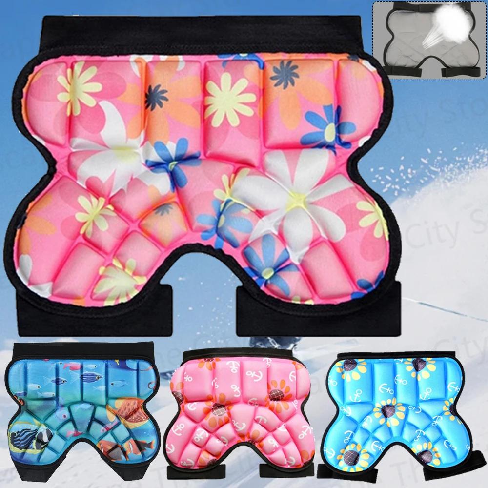 Pantalon rembourré snowboard enfants 3D - Protection hanches et fesses pour skateboard et patinage