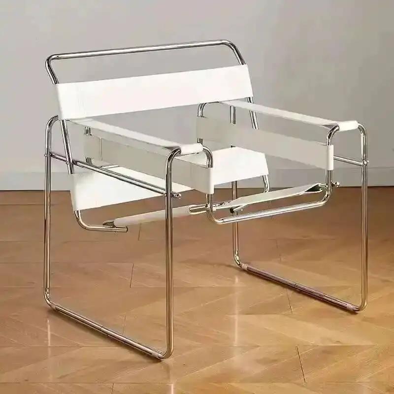 Vassili – chaise de loisirs nordique Simple, chaise Simple, Photo médiévale, réseau de Style industr