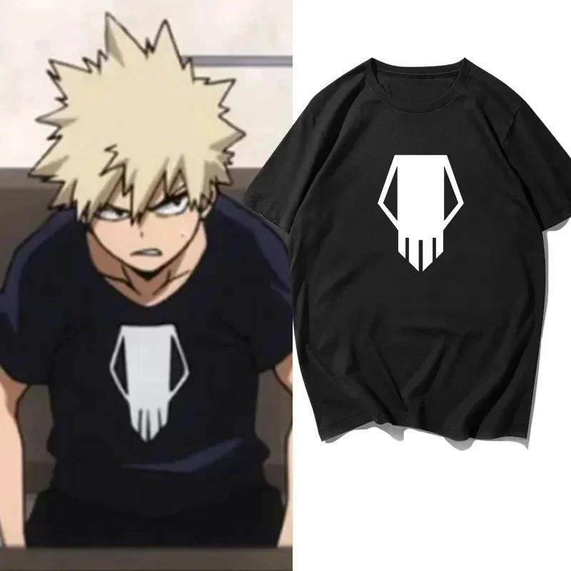 T-shirt femme mode haute qualité décontracté été mon héros académique Bakugo imprimé mode été à manc