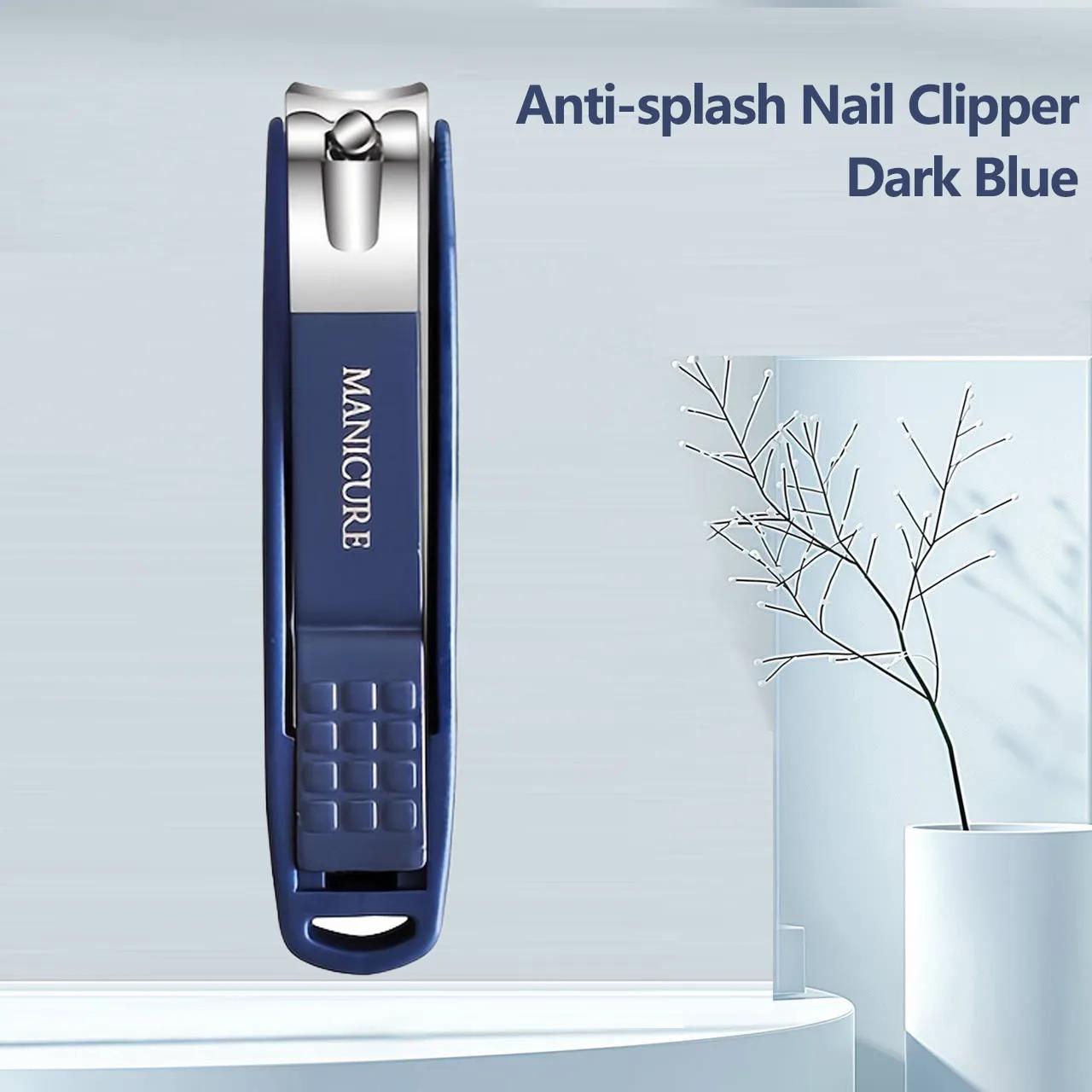 Nouveaux coupe-ongles anti-éclaboussures de haute qualité avec une lame dure et une boîte de rangeme