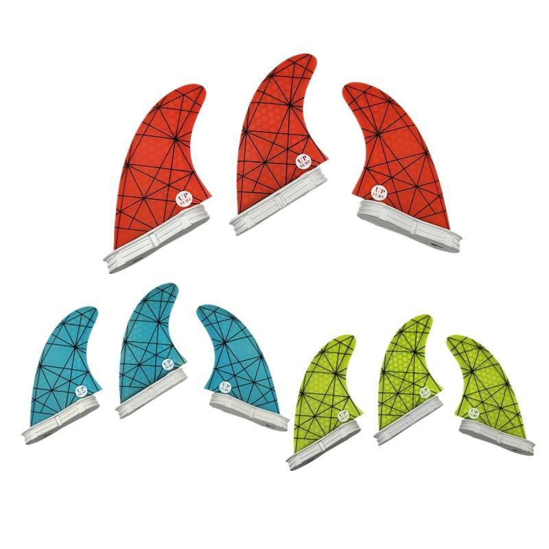 UPSURF-Palmes de Surf FCS 2, G5/G7, Bleu, Moyennes/Larges