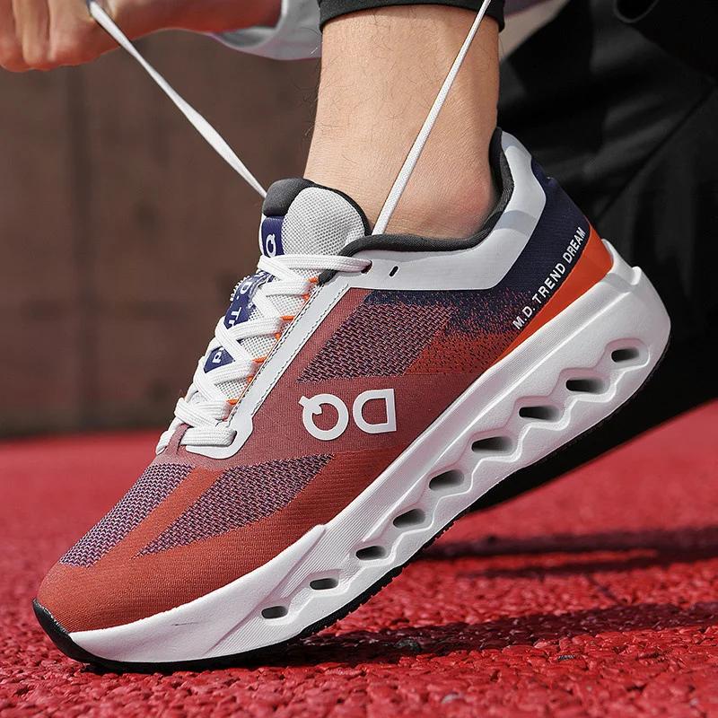 Chaussures de course de haute qualité pour hommes et femmes, baskets de marque respirantes en maille
