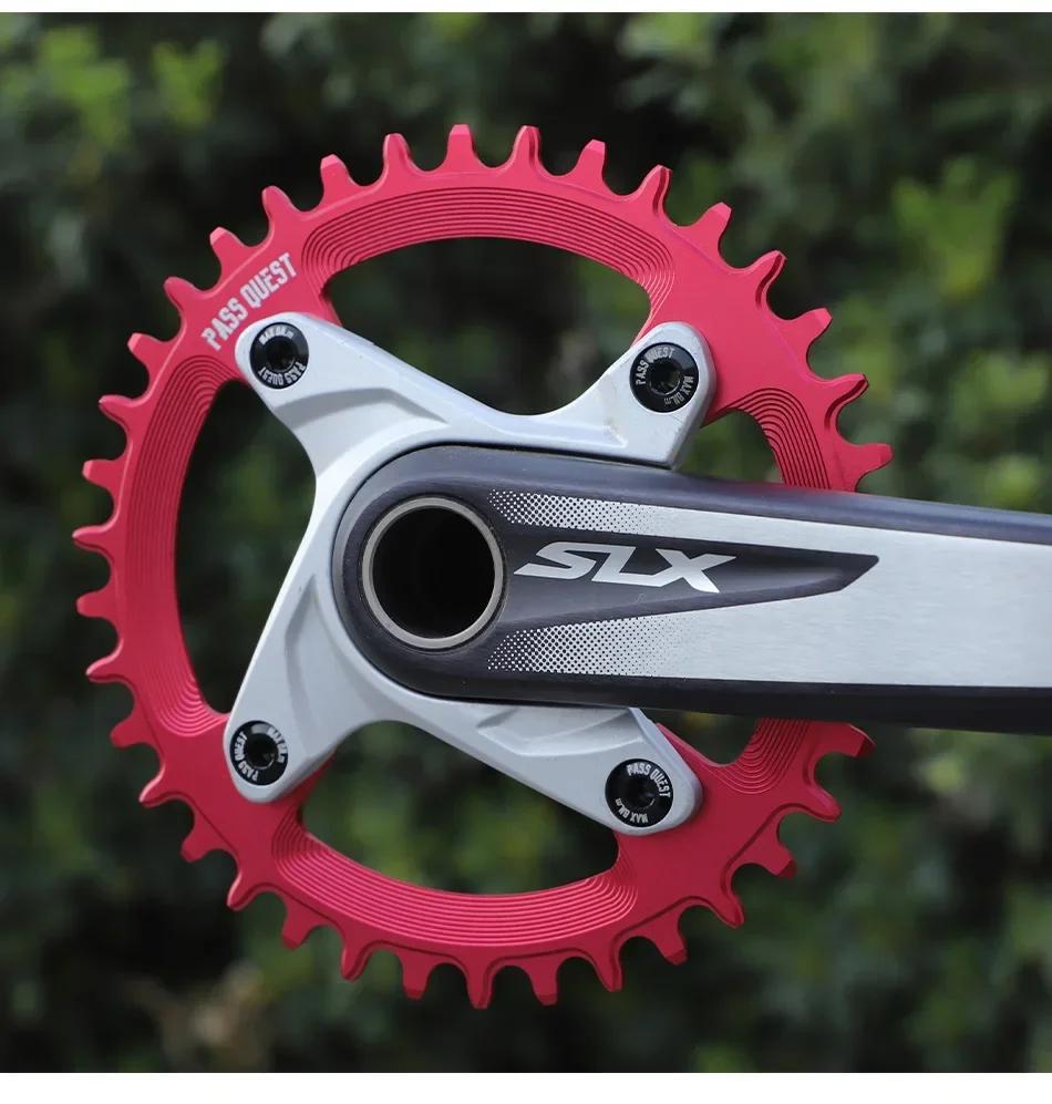 Plateau vélo PASS QUEST 104 bcd large étroit 30-38T compatible SRAM X0 X7 X5 X9 12 vitesses