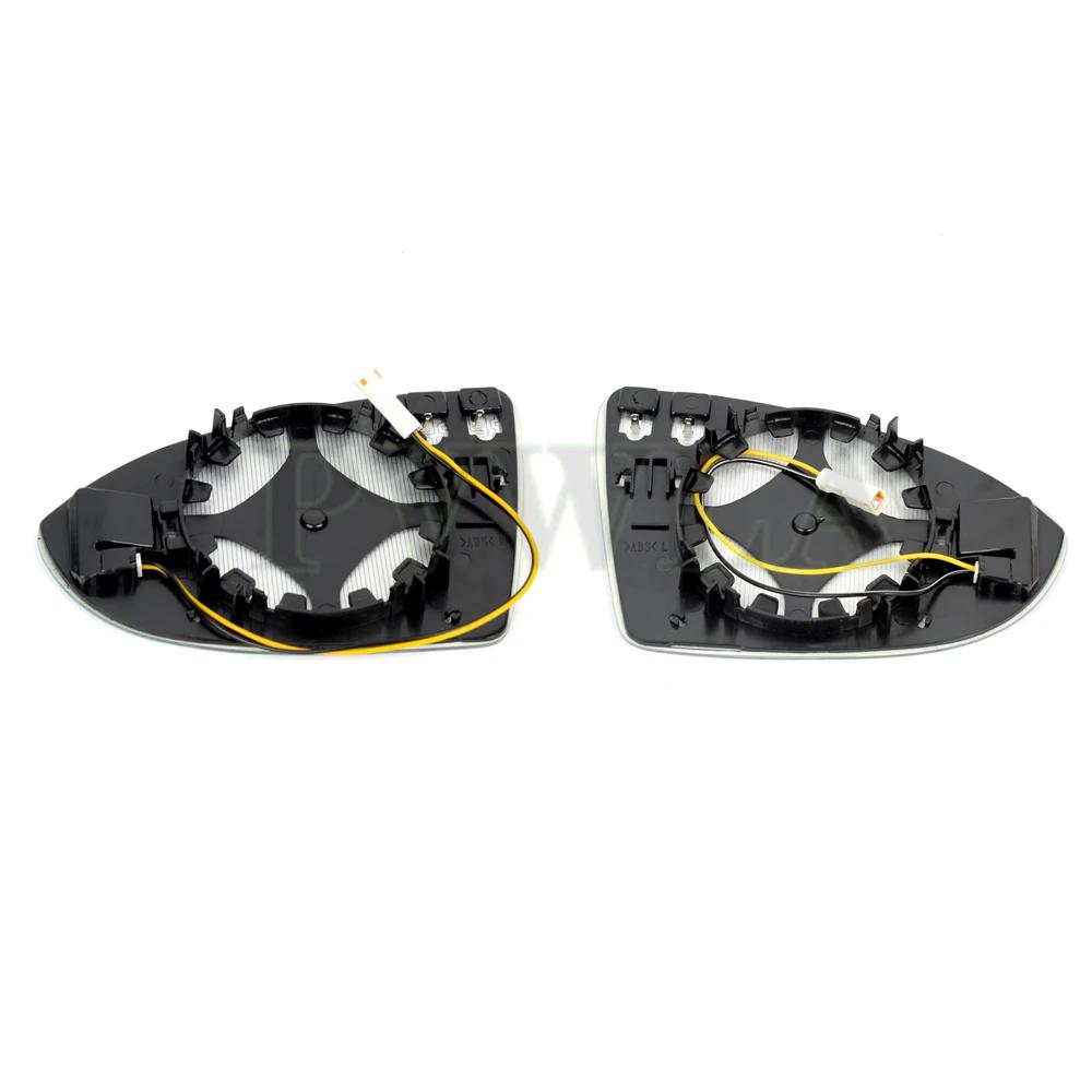 Rétroviseur latéral en verre pour porte avant, angle mort chauffé, pour VW Golf 7 7.5 2013 2014 2015
