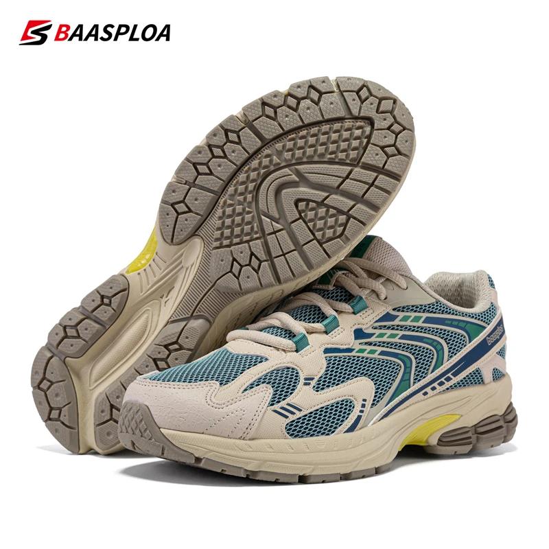 Bassploa-Chaussures de course décontractées pour hommes, baskets en maille, chaussures de sport resp