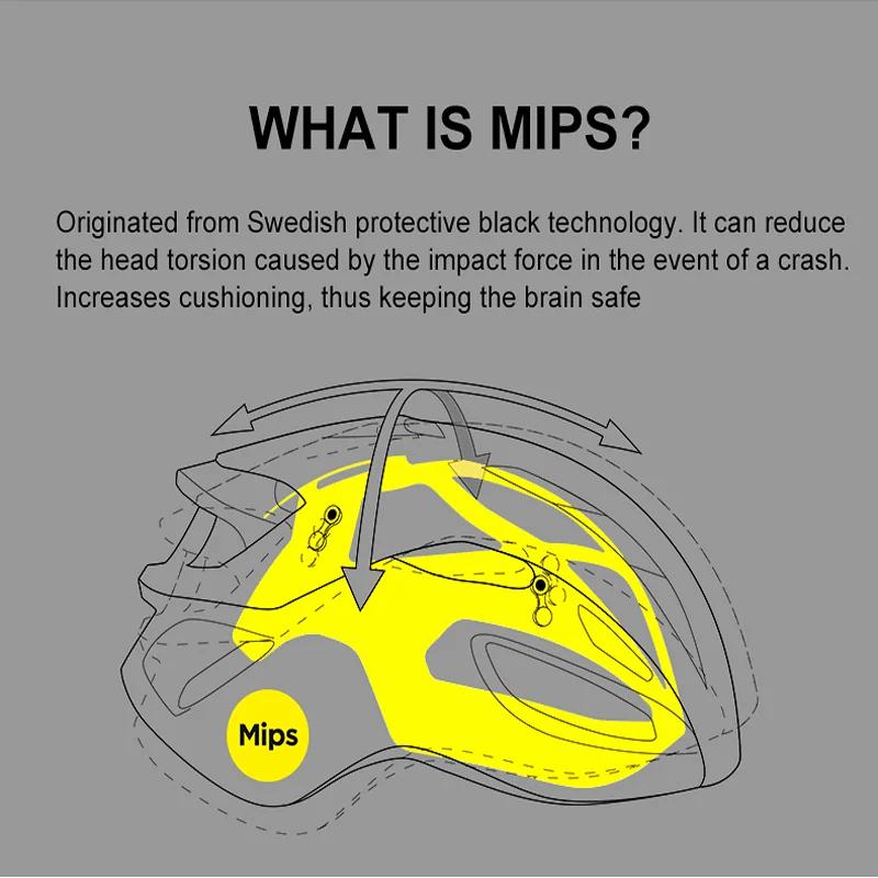 MOON Casque de Vélo Adulte avec MIPS - Certifié CE et CPSC - Pour VTT et Route - Doublure Amovible e