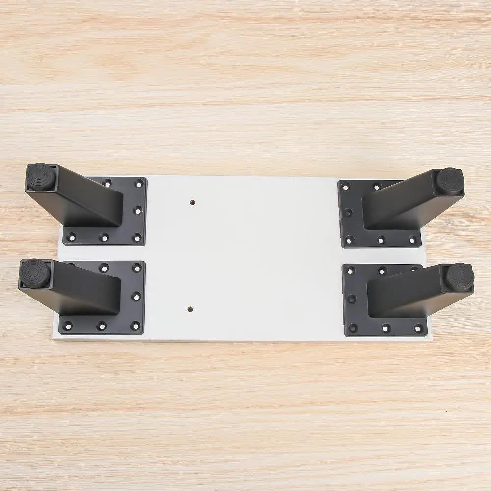 Pieds de meubles de maison Non-ald, noir et blanc, pieds de canapé, support d'armoire, support de ta