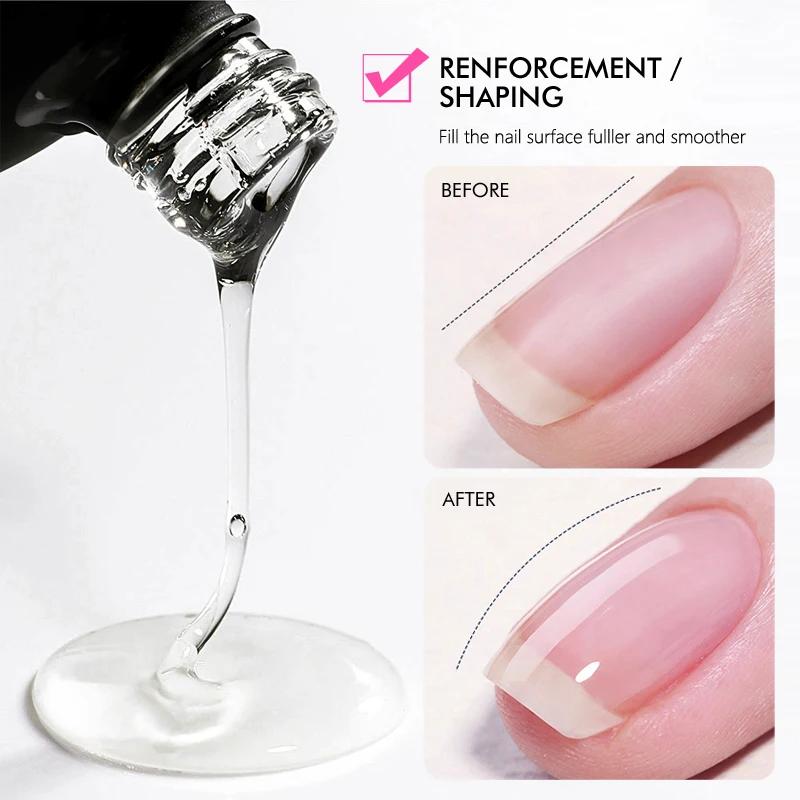 CHUNSHU TPO gratuit 6 en 1 Extension vernis Gel UV dans une bouteille constructeur ongles Gel caoutc