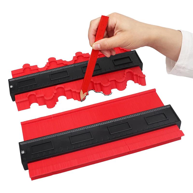 Duplicateur de Jauge de Contour en Plastique, Outil de Mesure de Profil, Carrelage, Stratifié, Carre