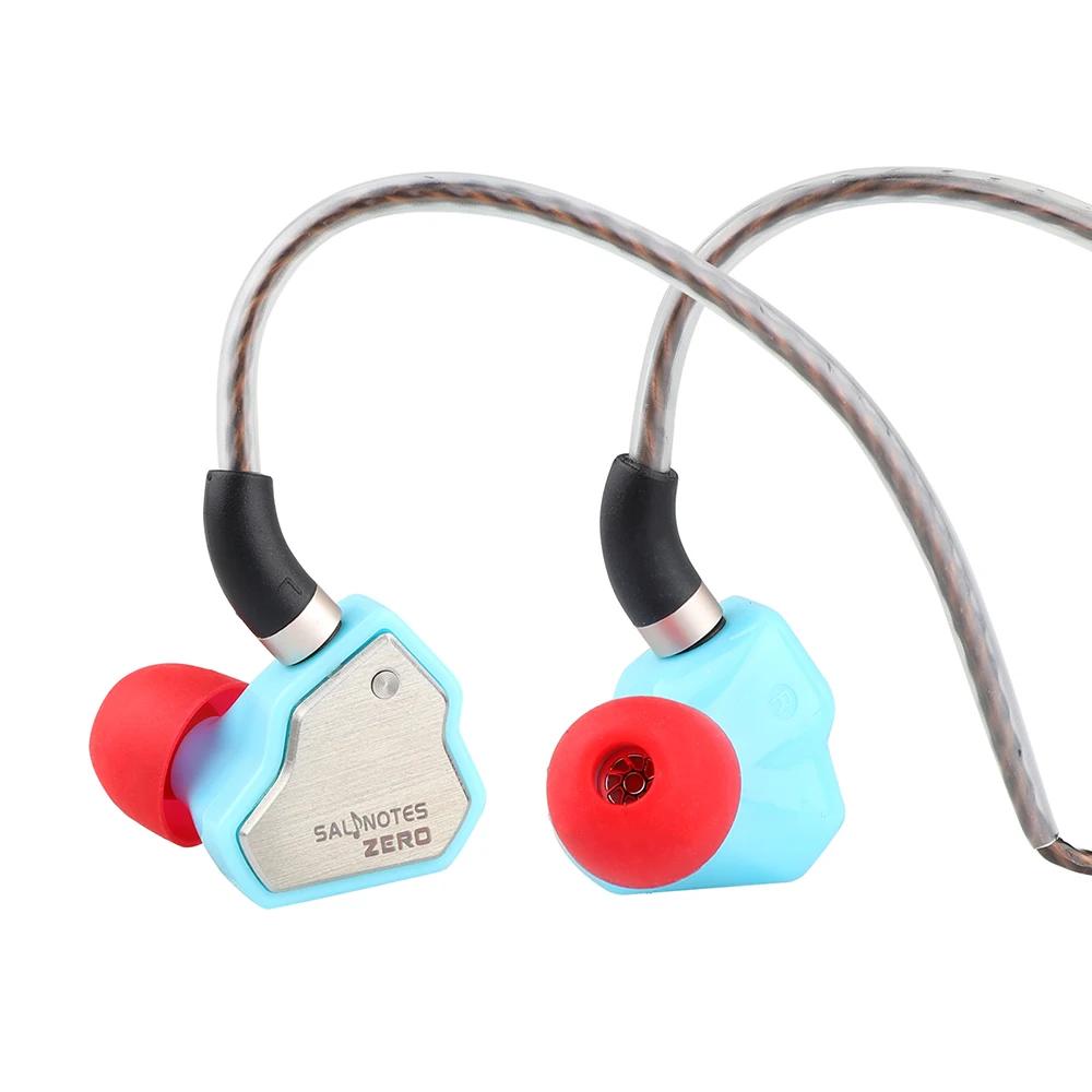 Écouteurs intra-auriculaires à membrane composite métallique, 7Hz Salnotes ontari, HiFi, 10mm, pilot