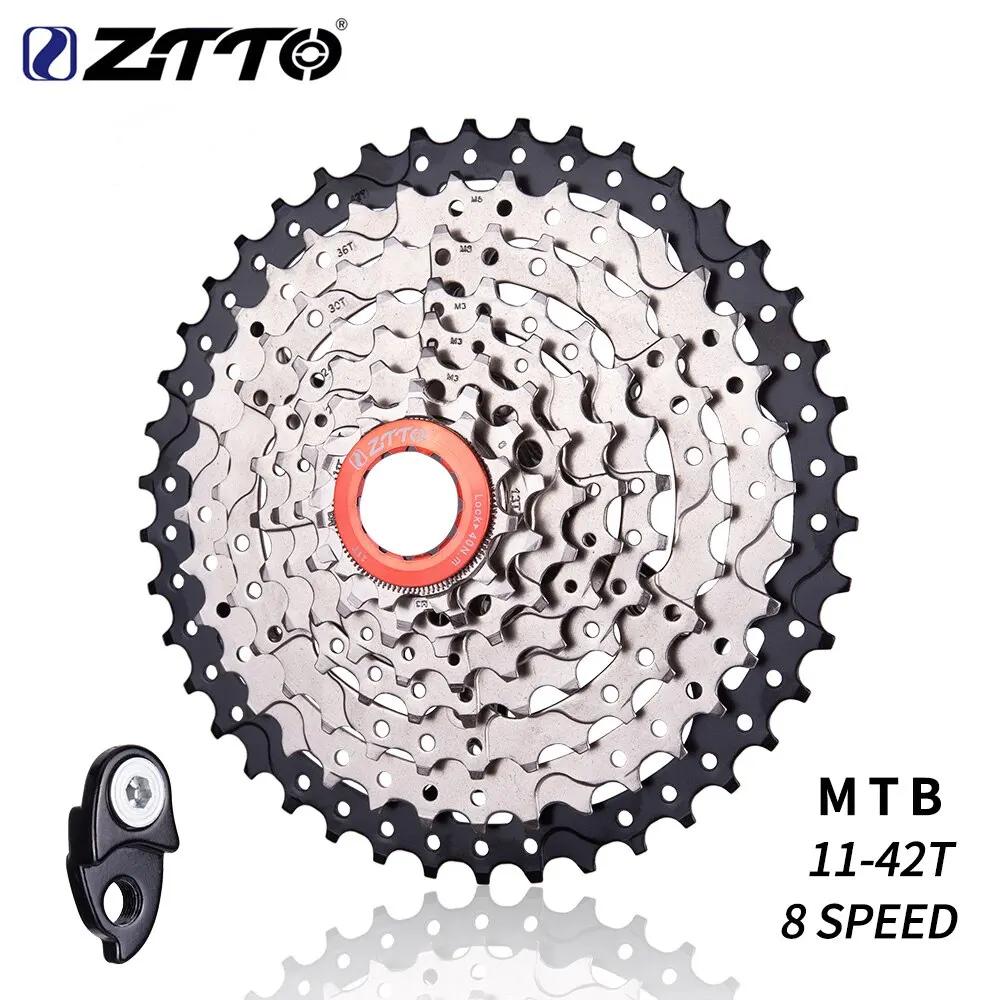 ZTTO MTB cassette 10s 11-8 s, 9s 42 vélo 11-50T 11-46T T le pignon à 8 9 10 10v volant K7 portant av