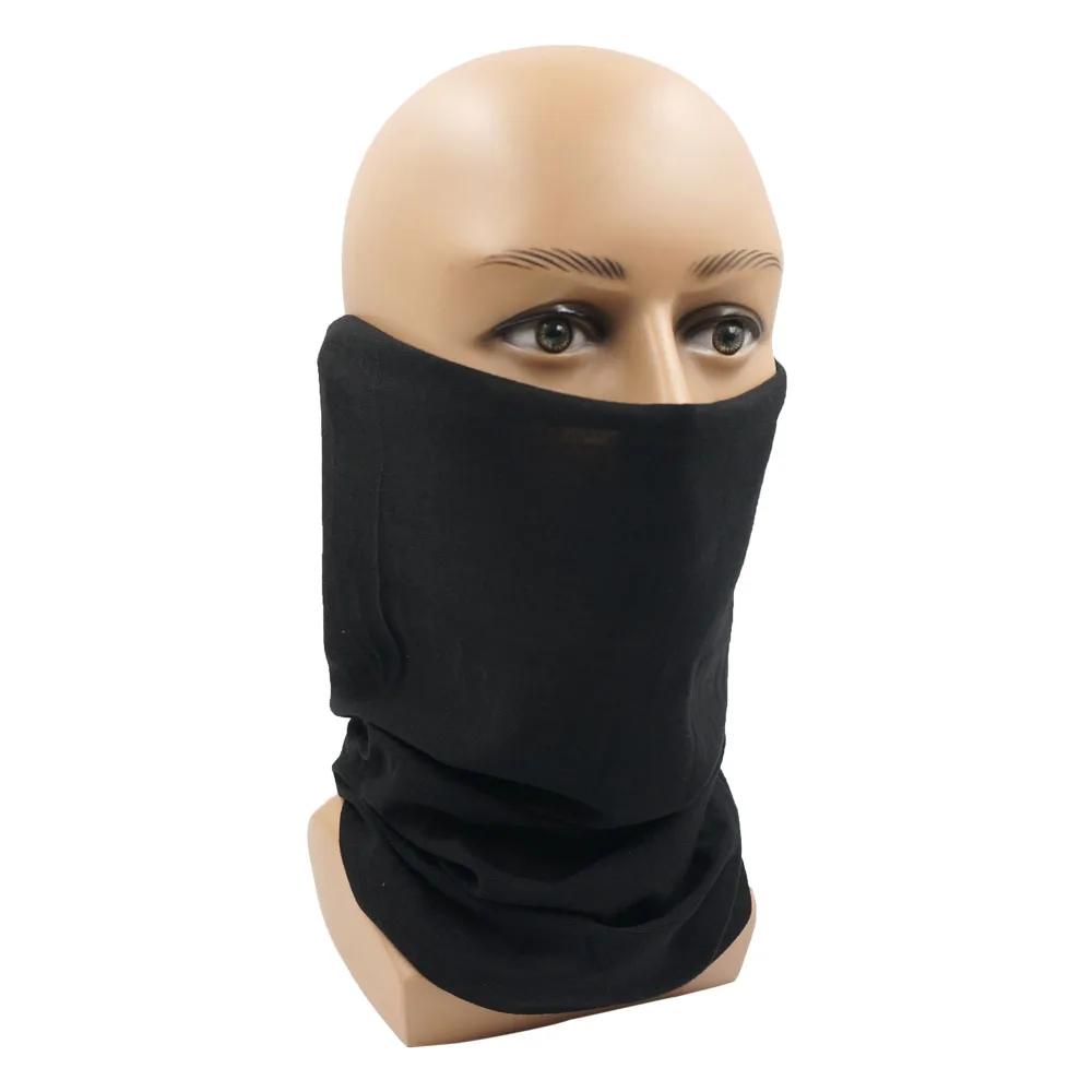 Guêtres de cou respirantes pour hommes et femmes, anti-poussière, séchage rapide, couleur unie, foul