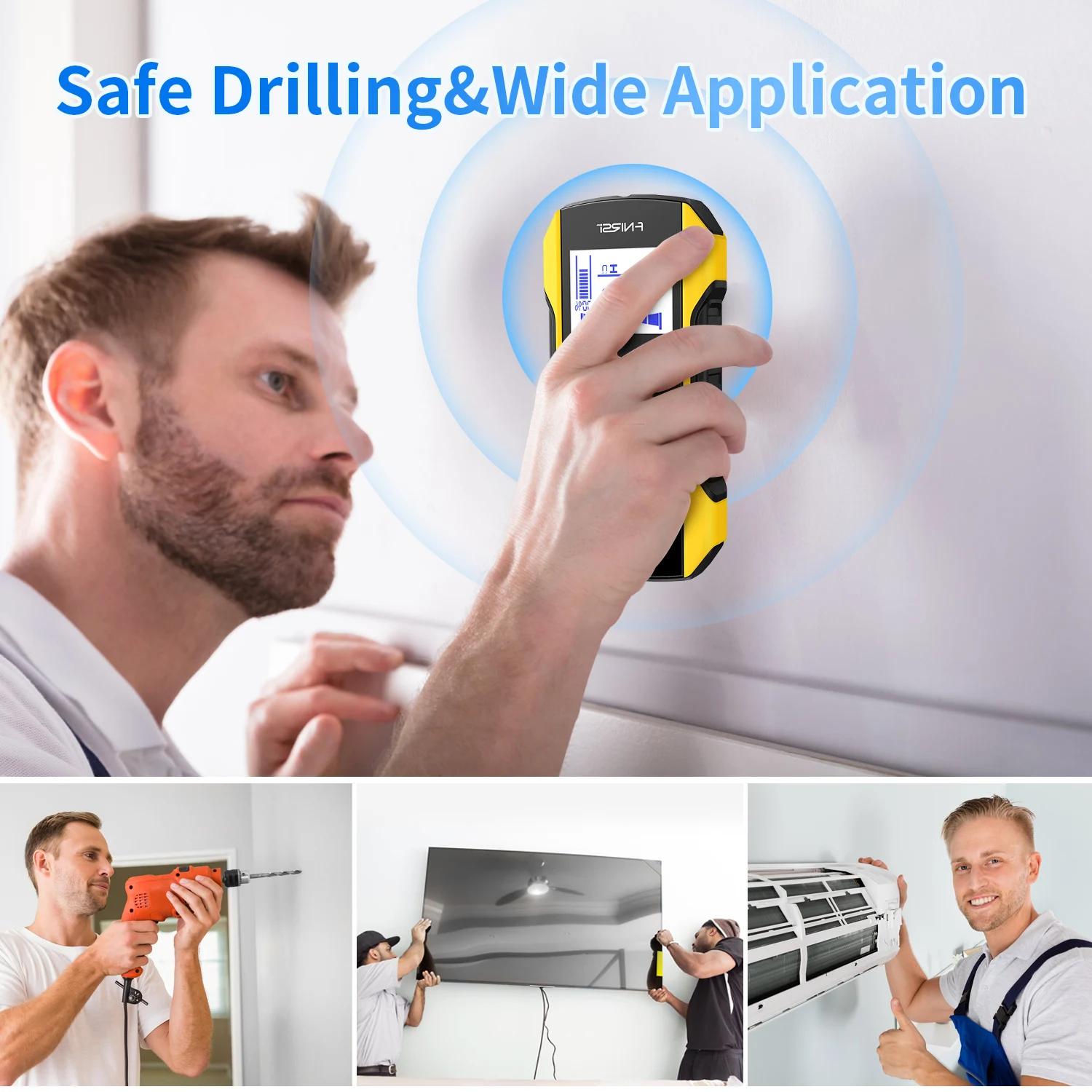 FNIRSI Détecteur de métaux WD-02 WD-01 Détecteur mural multifonction Décoration fierté Positionnemen