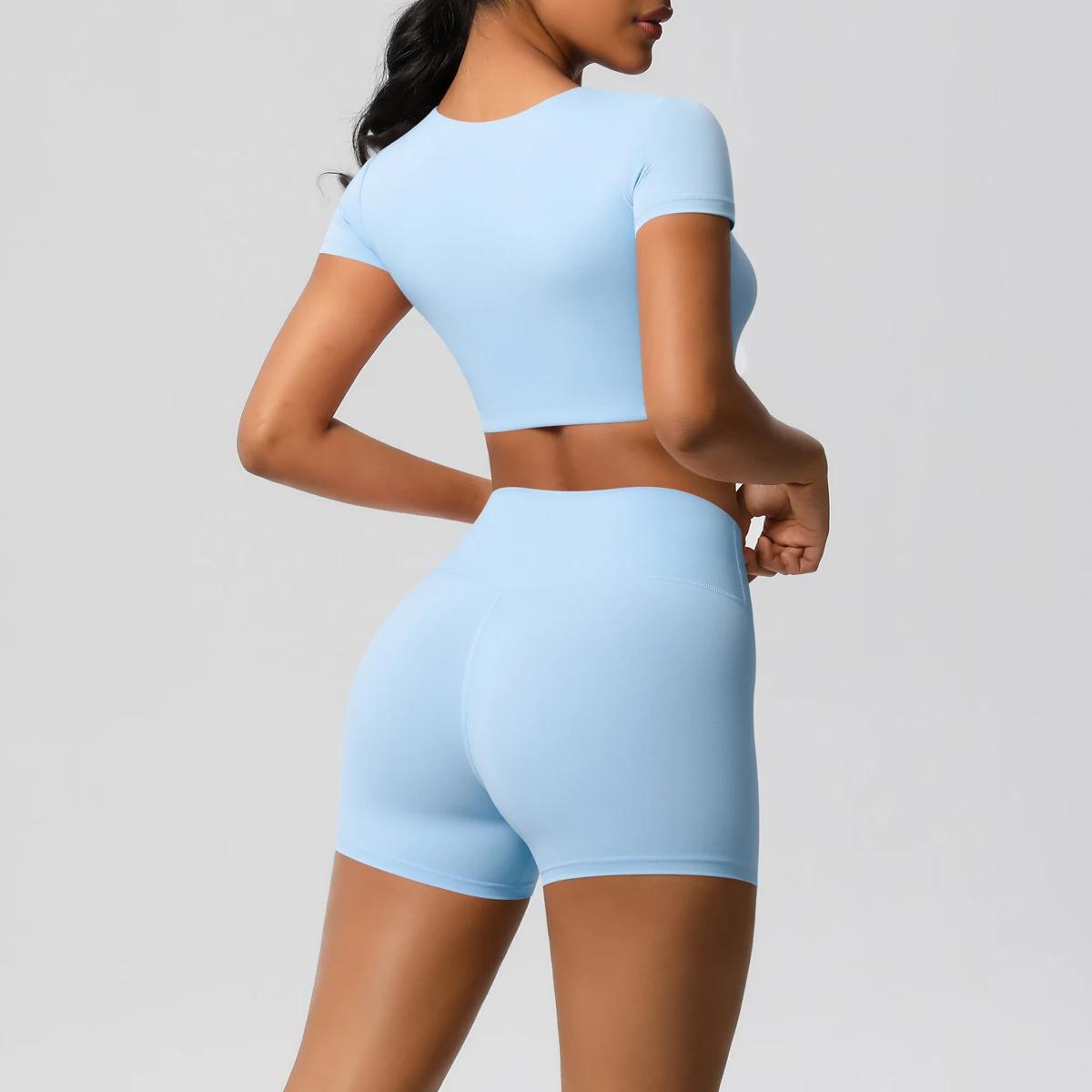 Ensemble sport 2 pièces femme - Débardeur leggings gym entraînement vêtements actifs confortables