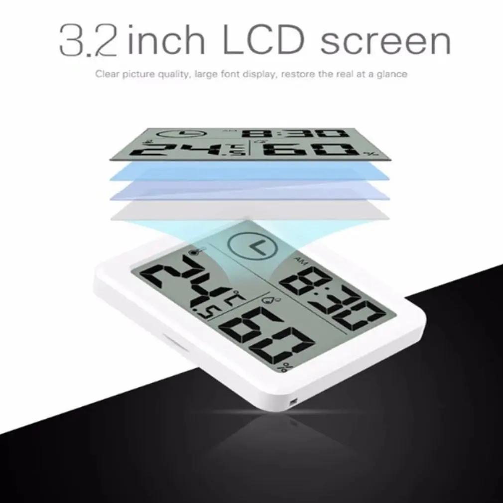 Thermohygromètre numérique LCD ultra-fin, simple, électronique, maison intelligente, therye.com, hyg