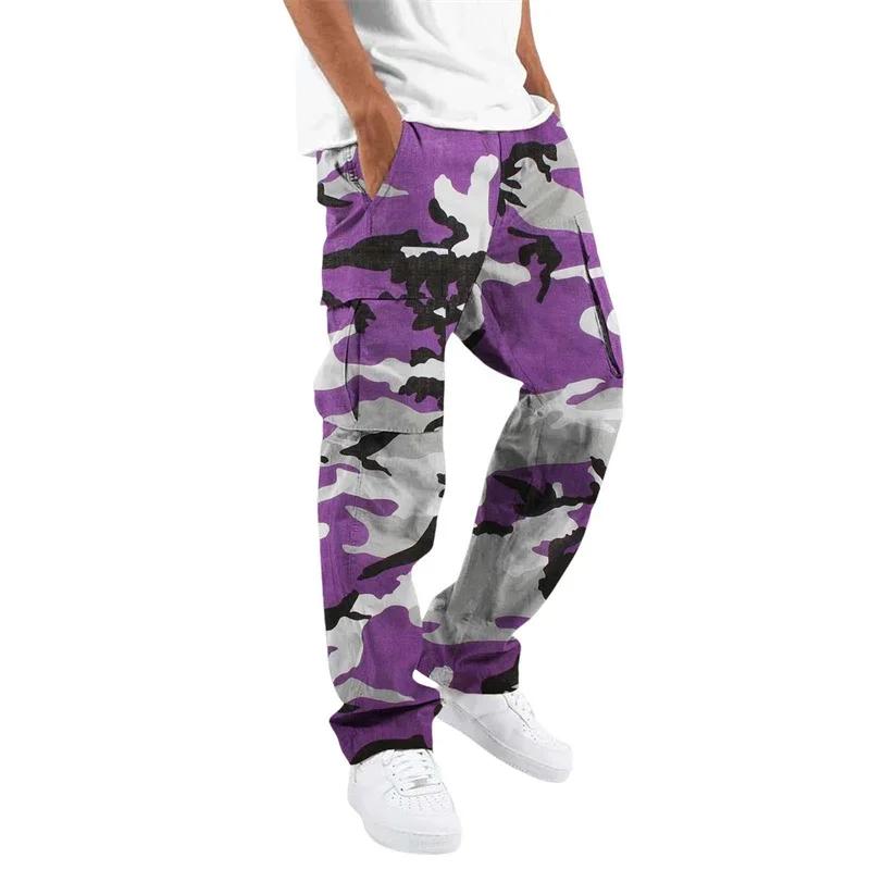 Pantalon cargo homme Fjoutdoors multi-poches séchage rapide - Jogging protection tissé cool course printemps automne