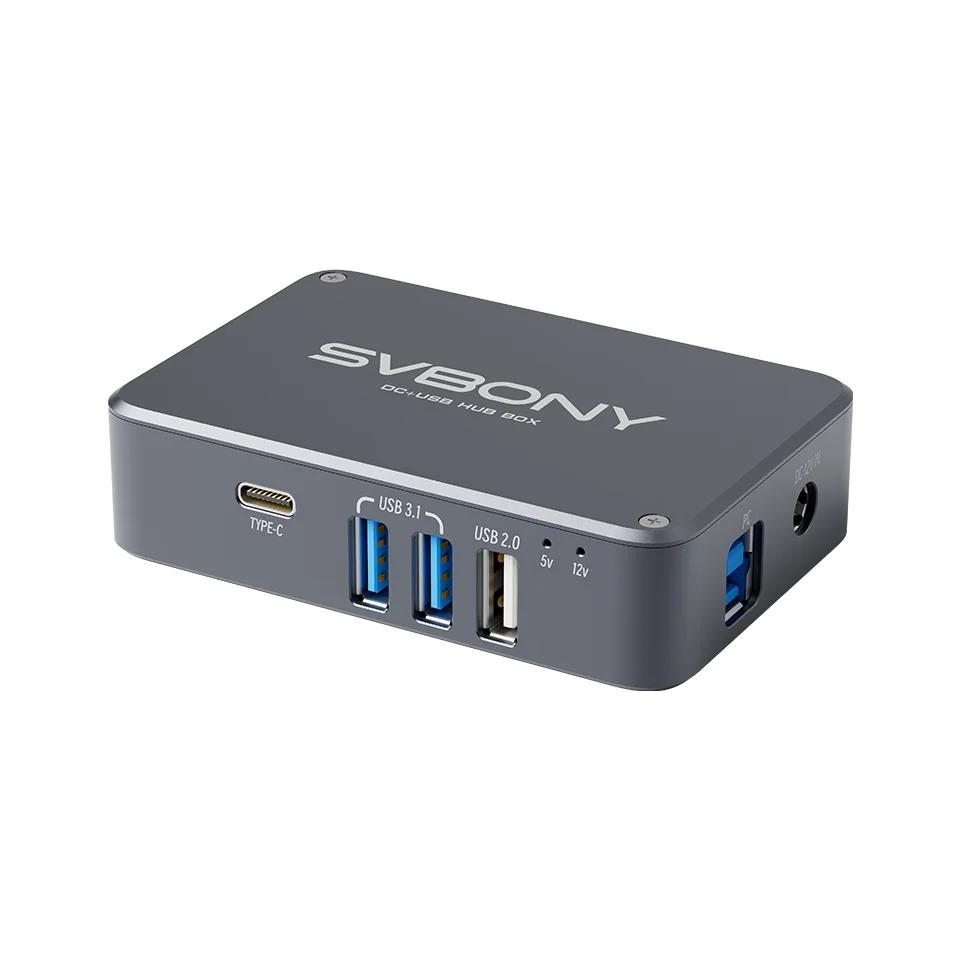 Svbony SV241 astronomie Micro DC + USB HUB Box USB3.1 sortie de lecture haute vitesse et Interface t